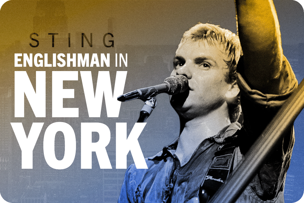 A "Legal Alien" just landed - Learn "Englishman In New York" by Sting